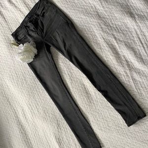 Abercrombie and Fitch Charcoal Midrise Skinny Jean